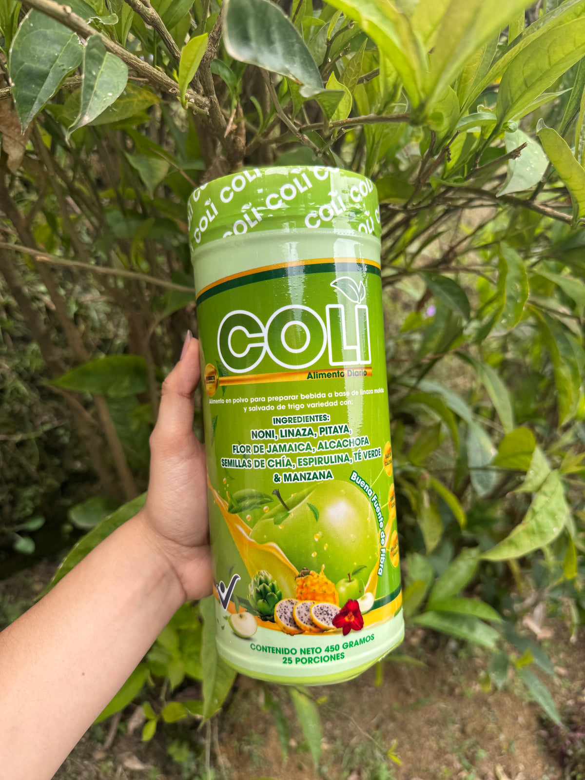 Colí - Alimento Diario en Polvo, Fuente de Fibra (450g)